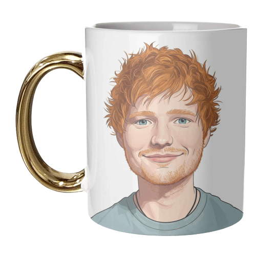 Ed Portrait - unique mug by David Bond