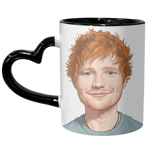 Ed Portrait - unique mug by David Bond