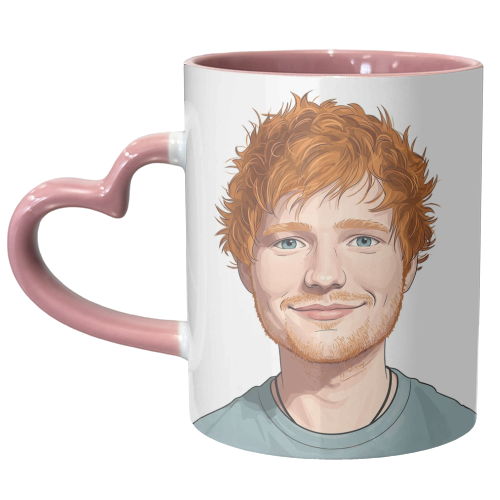 Ed Portrait - unique mug by David Bond