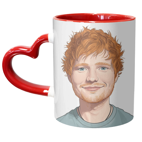 Ed Portrait - unique mug by David Bond