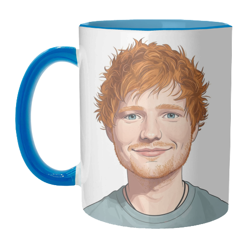 Ed Portrait - unique mug by David Bond
