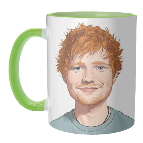 Ed Portrait - unique mug by David Bond