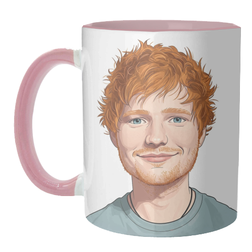 Ed Portrait - unique mug by David Bond