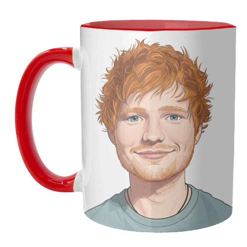 Ed Portrait - unique mug by David Bond