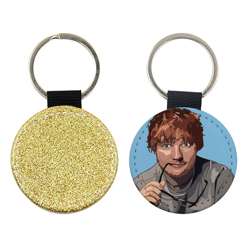 Ed Sheeran Collection - keyring by Catherine Critchley.