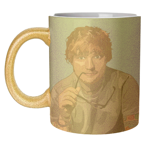 Ed Sheeran Collection - unique mug by Catherine Critchley.