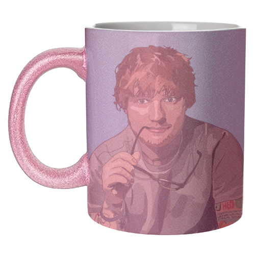 Ed Sheeran Collection - unique mug by Catherine Critchley.