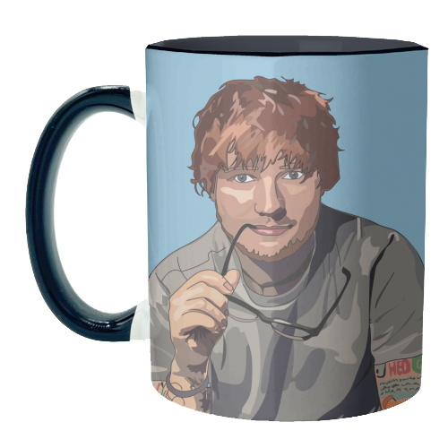 Ed Sheeran Collection - unique mug by Catherine Critchley.