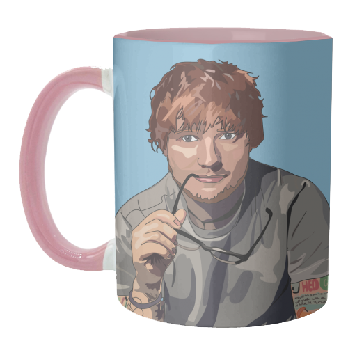 Ed Sheeran Collection - unique mug by Catherine Critchley.