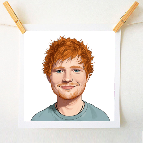 Ed Portrait - A1 - A4 art print by David Bond