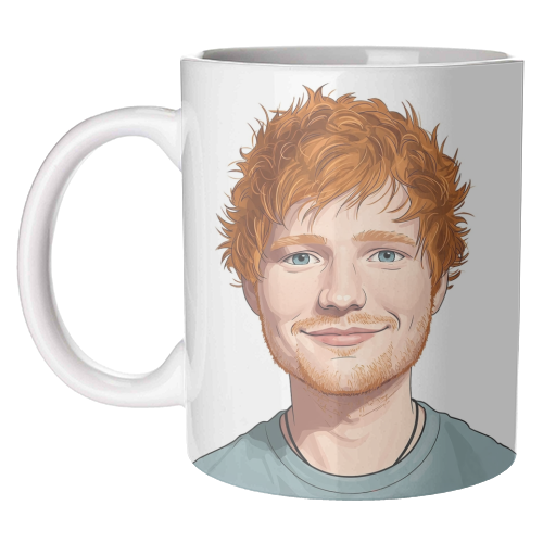 Ed Portrait - unique mug by David Bond