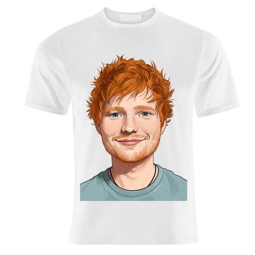 Ed Portrait - unique t shirt by David Bond