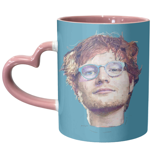 Ed - unique mug by Beverley Rae