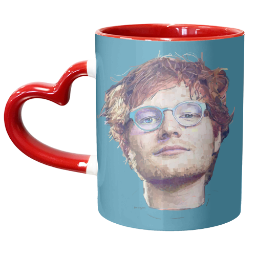 Ed - unique mug by Beverley Rae