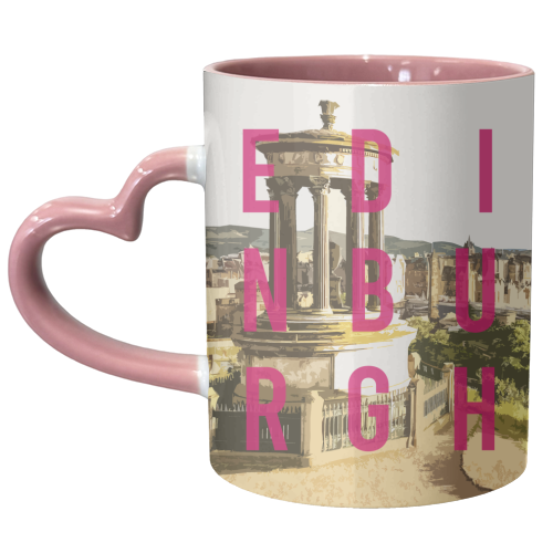 EDINBURGH - DUGALD STEWART MONUMENT - unique mug by AP