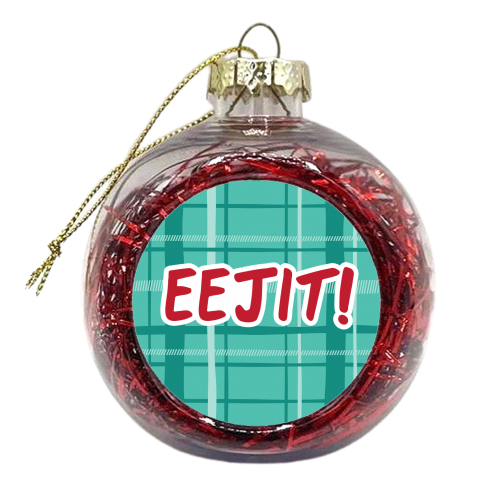 Eejit! - xmas bauble by The Boy and the Bear