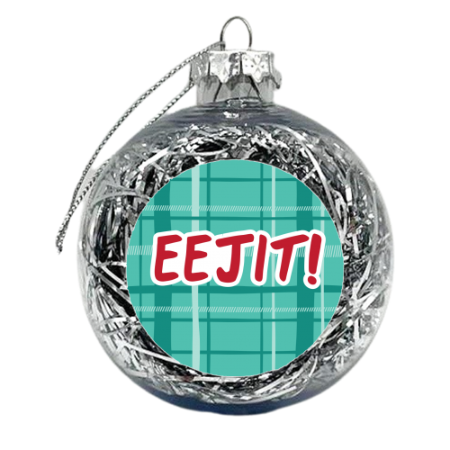 Eejit! - xmas bauble by The Boy and the Bear