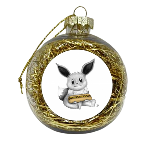 Eevdog - xmas bauble by Vanessa Krchova