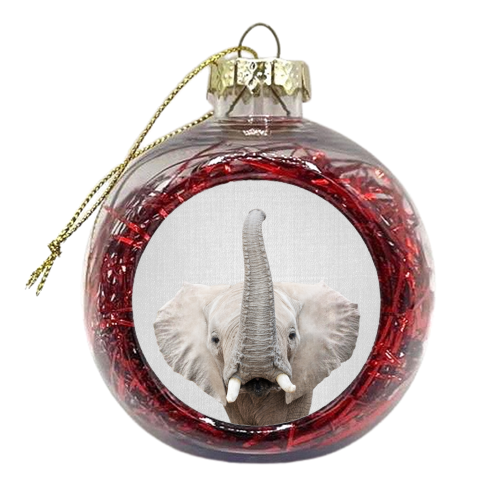 Elephant - xmas bauble by Gal Design