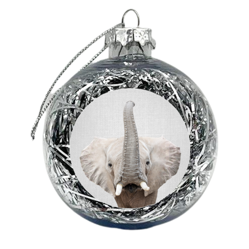 Elephant - xmas bauble by Gal Design