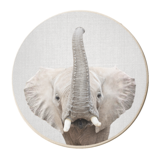 Elephant - personalised beer coaster by Gal Design