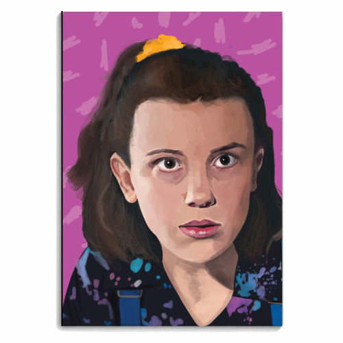 Eleven from Stranger Things - personalised A4, A5, A6 notebook by AbiGoLucky