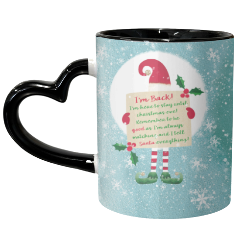 ELF - I'M BACK - unique mug by The Boy and the Bear