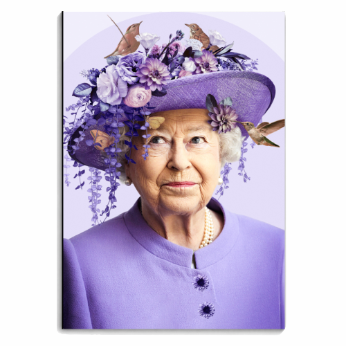 Elizabeth II - personalised A4, A5, A6 notebook by Larissa Grace