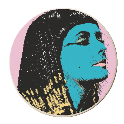 Elizabeth - personalised beer coaster by Wallace Elizabeth