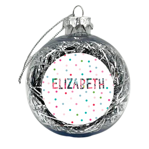 Elizabeth - xmas bauble by The Boy and the Bear