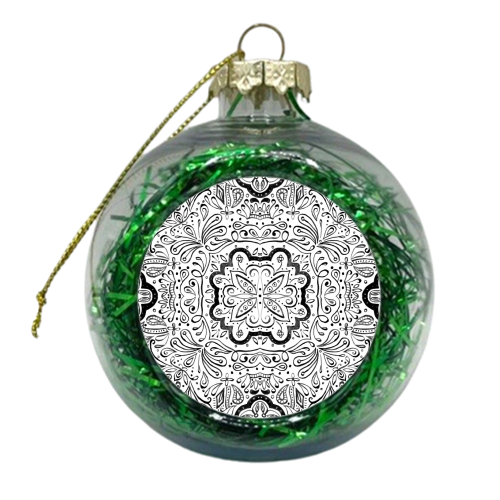 ELODIE - xmas bauble by Dizzywonders