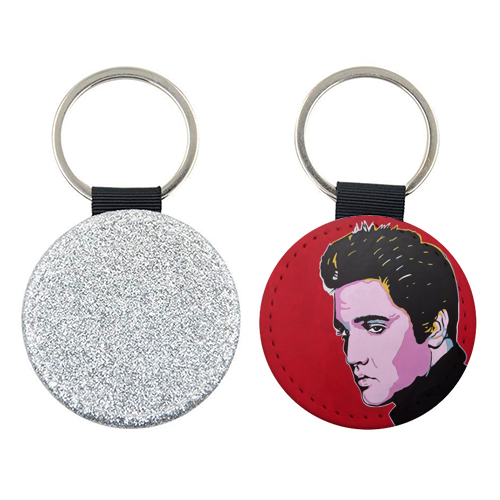 Elvis - keyring by Kirstie Taylor