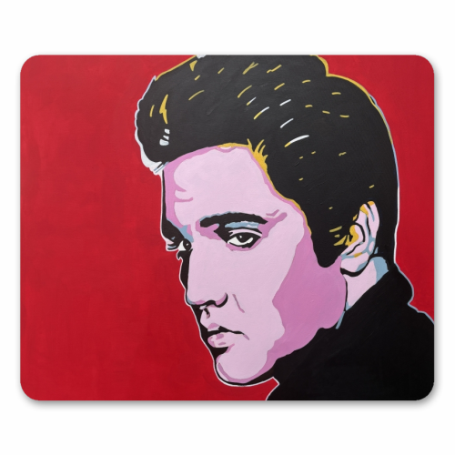 Elvis - mouse mat by Kirstie Taylor
