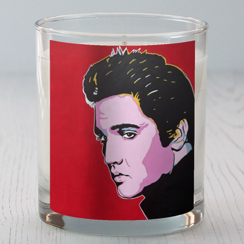 Elvis - scented candle by Kirstie Taylor
