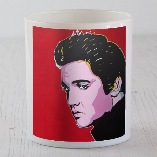 Elvis - scented candle by Kirstie Taylor