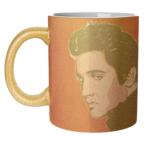 Elvis - unique mug by Kirstie Taylor