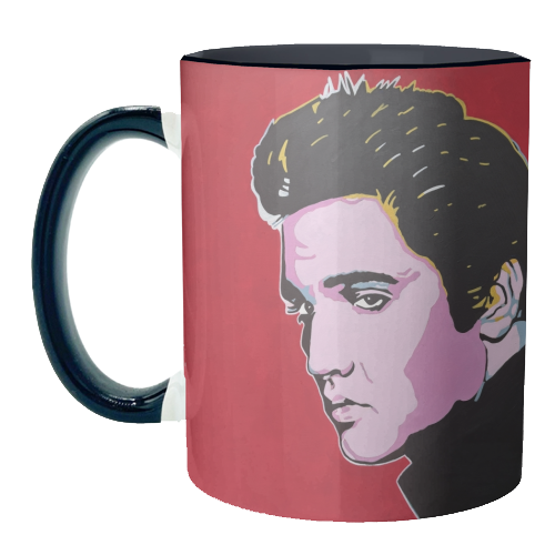 Elvis - unique mug by Kirstie Taylor