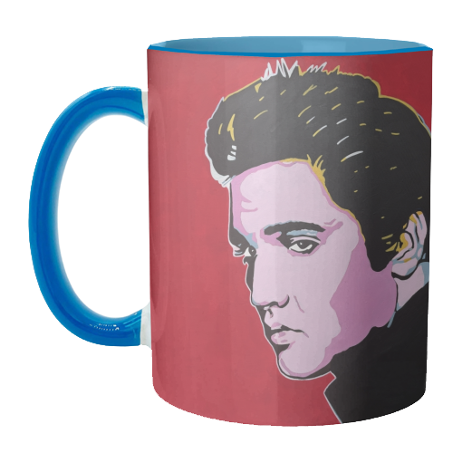 Elvis - unique mug by Kirstie Taylor