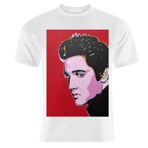 Elvis - unique t shirt by Kirstie Taylor