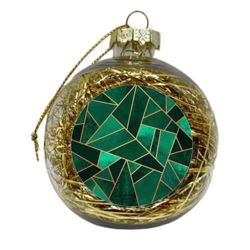 Emerald & Copper - xmas bauble by Elisabeth Fredriksson