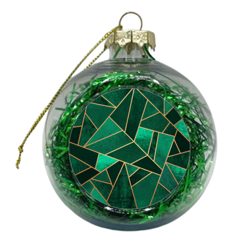 Emerald & Copper - xmas bauble by Elisabeth Fredriksson