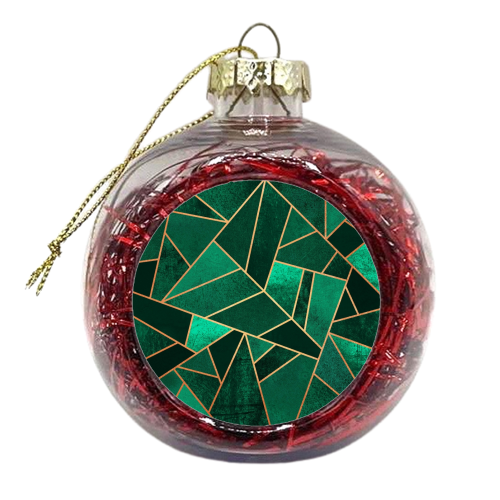 Emerald & Copper - xmas bauble by Elisabeth Fredriksson