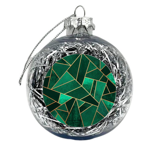 Emerald & Copper - xmas bauble by Elisabeth Fredriksson