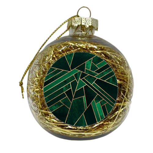 Emerald Night - xmas bauble by Elisabeth Fredriksson