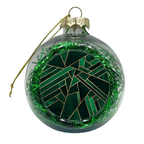 Emerald Night - xmas bauble by Elisabeth Fredriksson