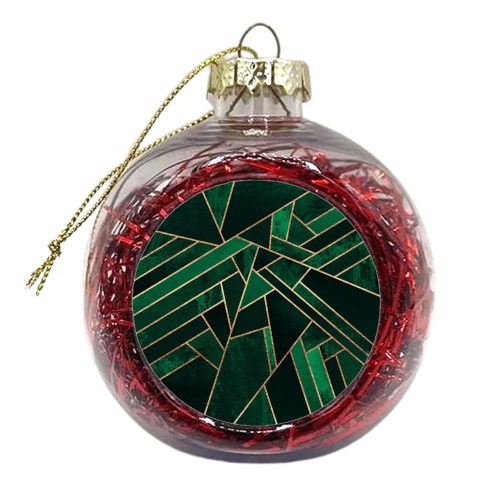 Emerald Night - xmas bauble by Elisabeth Fredriksson