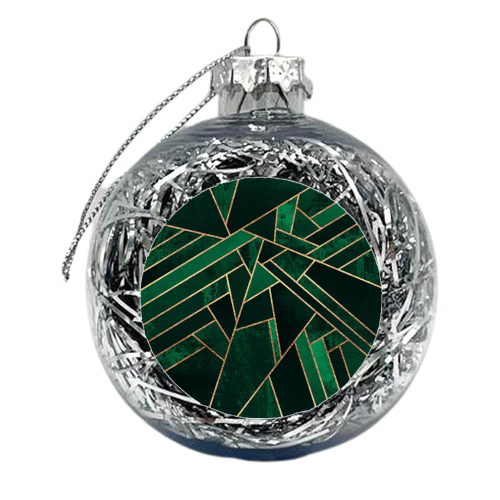 Emerald Night - xmas bauble by Elisabeth Fredriksson