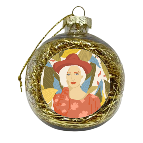 Emma - xmas bauble by Uma Prabhakar Gokhale