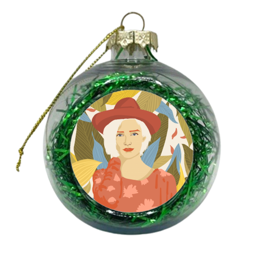 Emma - xmas bauble by Uma Prabhakar Gokhale