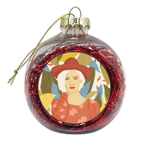 Emma - xmas bauble by Uma Prabhakar Gokhale
